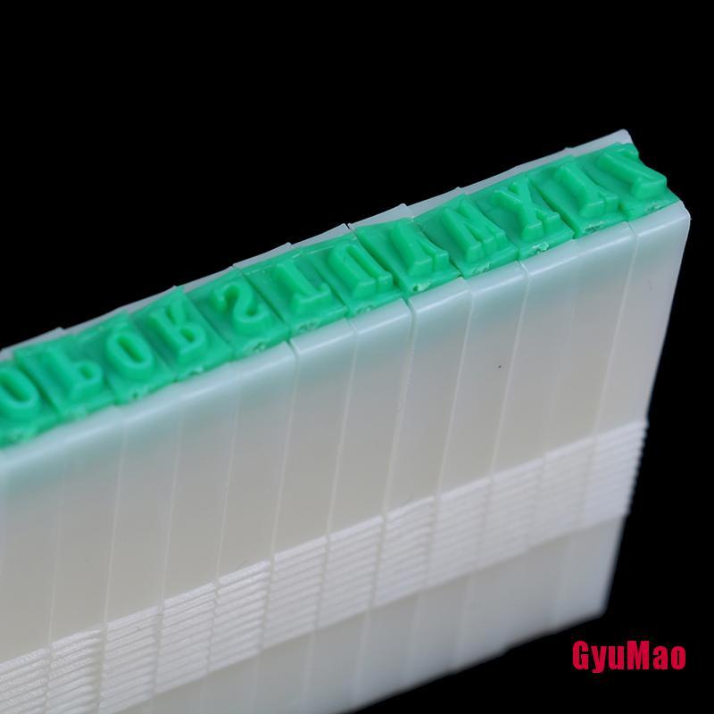 1 Set Con Dấu Chữ Cái Tiếng Anh Và Số Bằng Cao Su Dùng Làm Đồ Thủ Công Diy