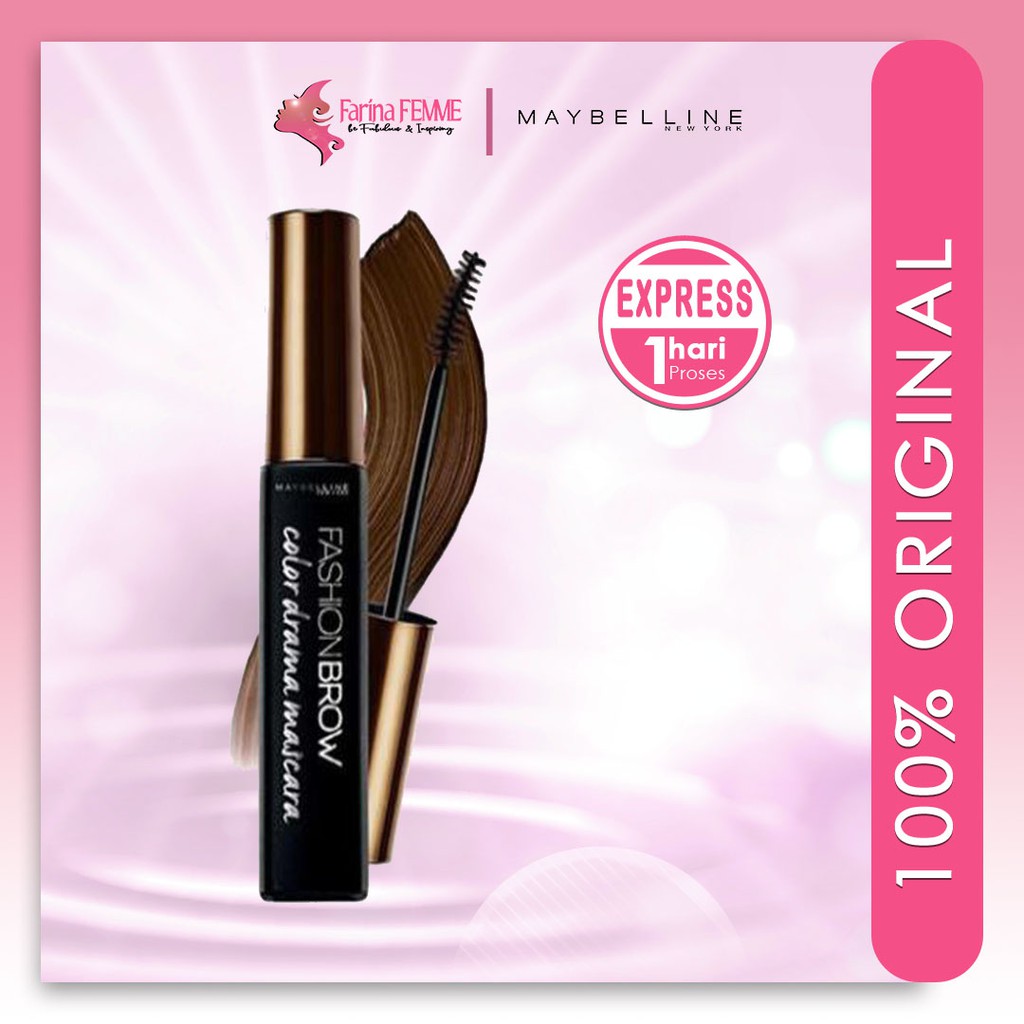 (Hàng Mới Về) Mascara Chuốt Lông Mày Maybelline 7.7ml Thời Trang Cho Nữ