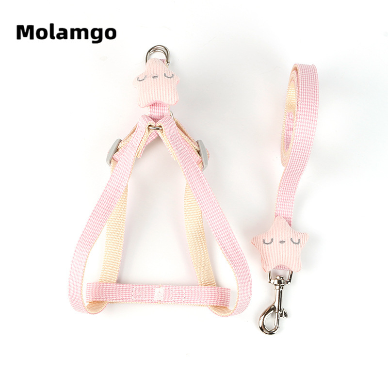 MOLAMGO  Dây Dắt Thú Cưng Đi Dạo Hình Ngôi Sao Xinh Xắn
