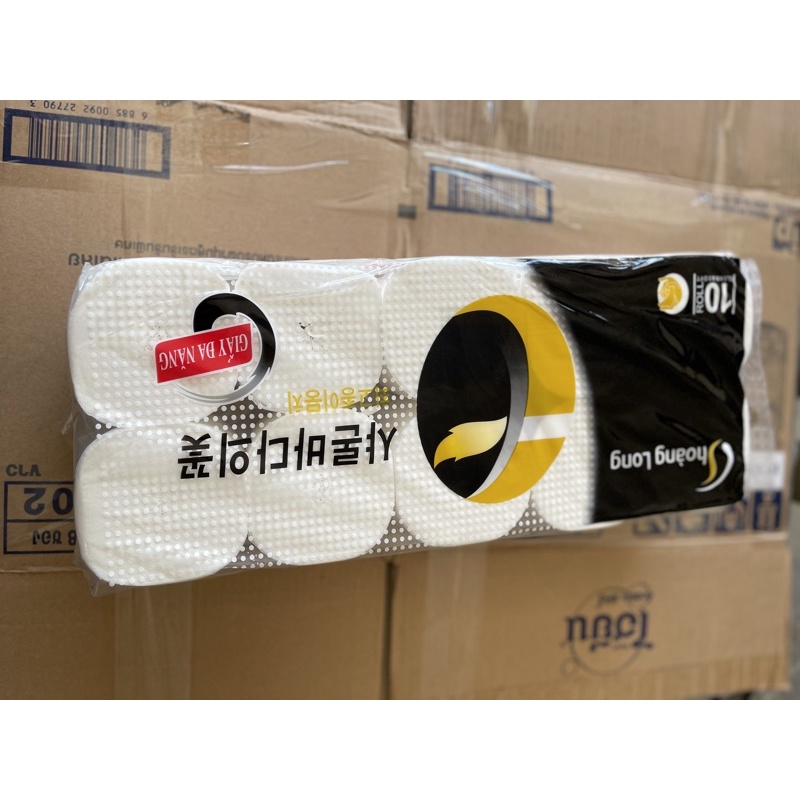 Giấy cuộn vệ sinh Hoang Long không lõi 3 lớp