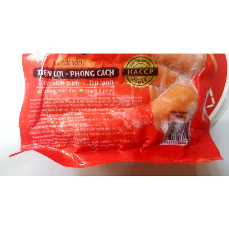 Xúc xích lốc xoáy LaCusina 500gr