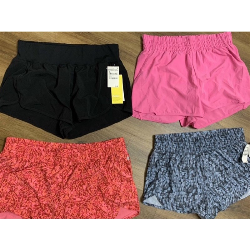 Quần short thể thao nữ 2 lớp xuất dư