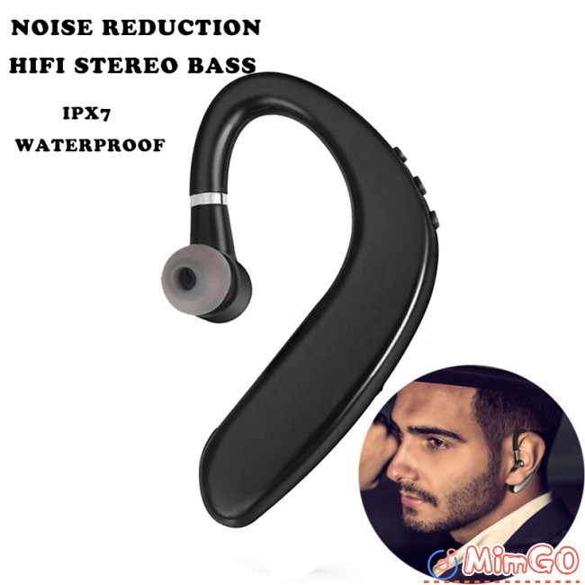 Tai nghe Bluetooth Gigicloud GO S109 đeo một bên tai chống ồn có micro