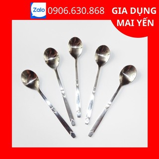 [RE HANG] Set 5 Muỗng Bánh Inox Cao Cấp