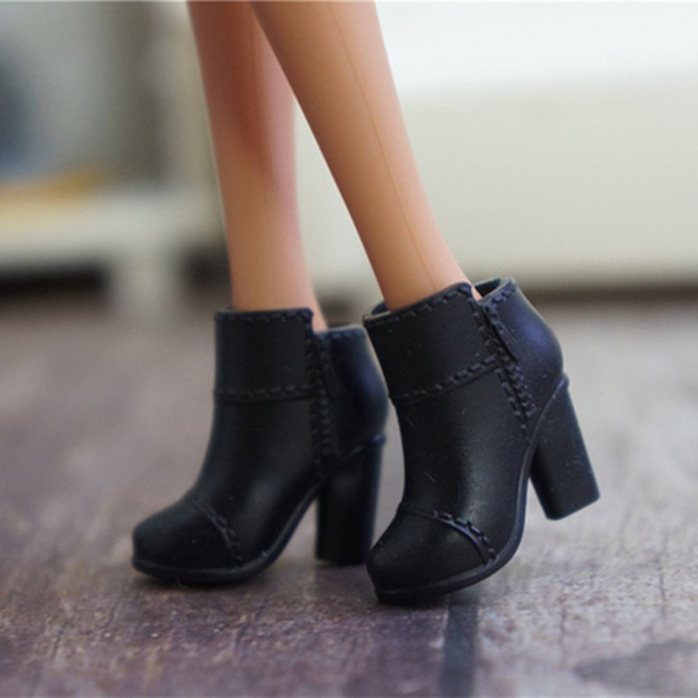 Giày cao gót nhựa nhiều màu sắc thời trang 29 kiểu tỉ lệ 1/6 cho búp bê