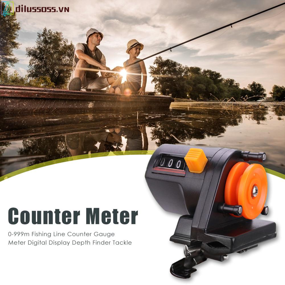 Máy đo độ sâu dây câu cá 0-999m tiện dụng