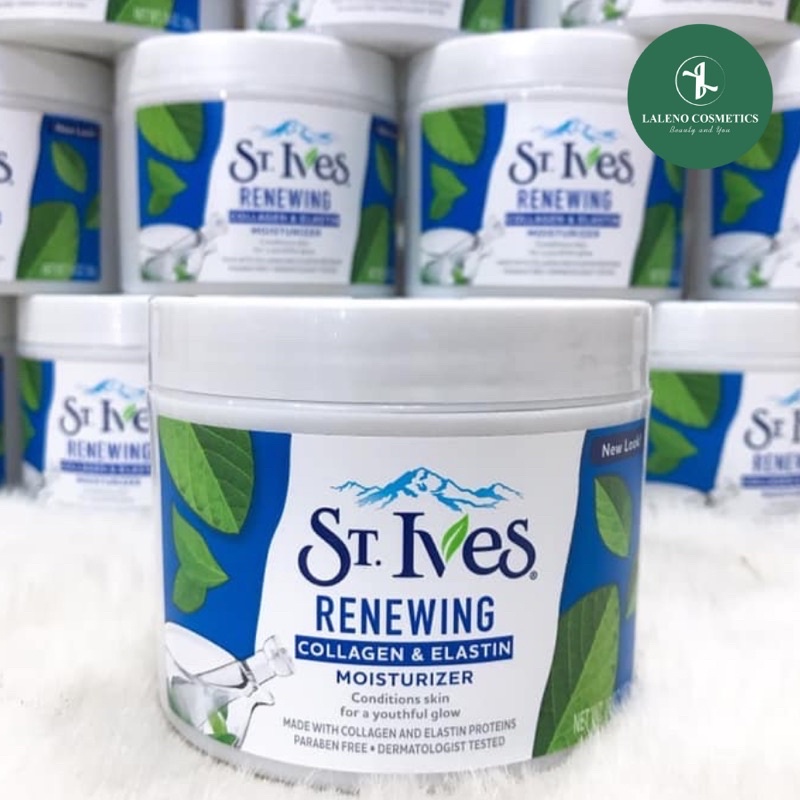 Kem dưỡng da body St. Ives St.ives Stives Renewing Collagen &amp; Elastin Moisturizer