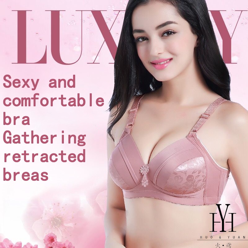 Áo Lót Nâng Ngực Mỏng Không Gọng Plus Size Cho Mẹ