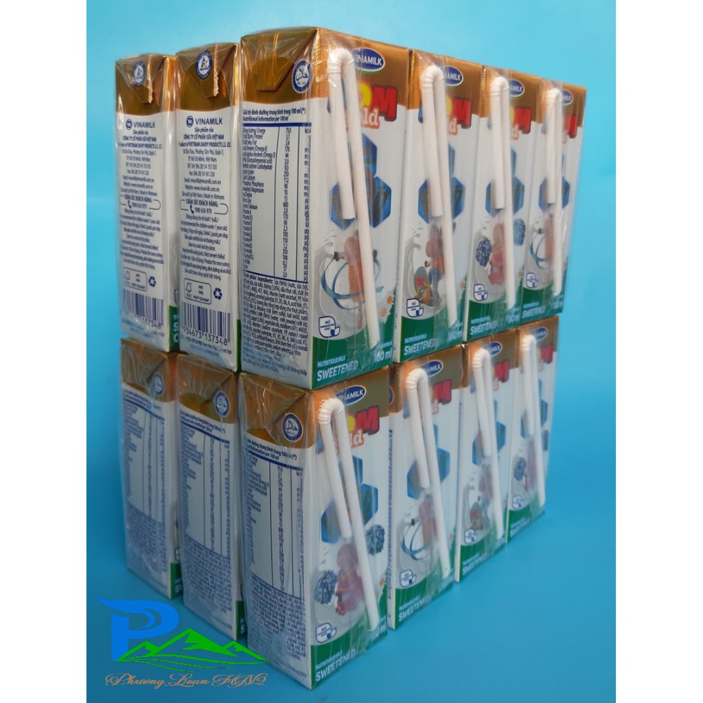Sữa Vinamilk ADM 180ml - 48hộp/thùng [Ko kèm KM]