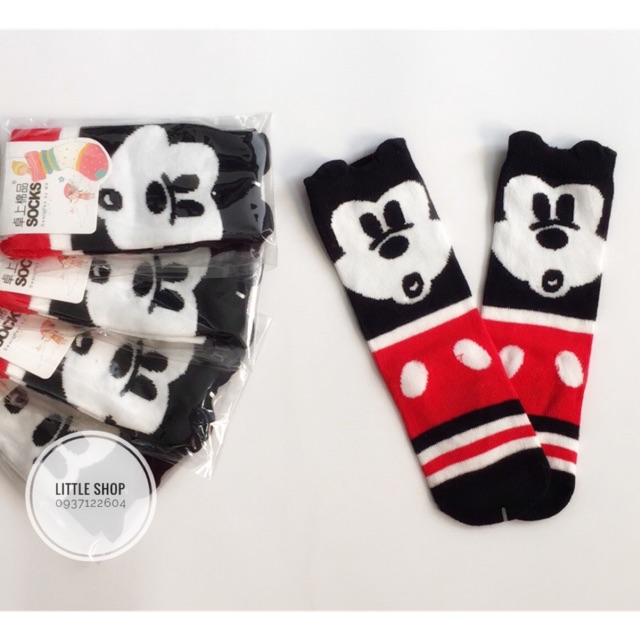 Tất/vớ cổ cao Mickey