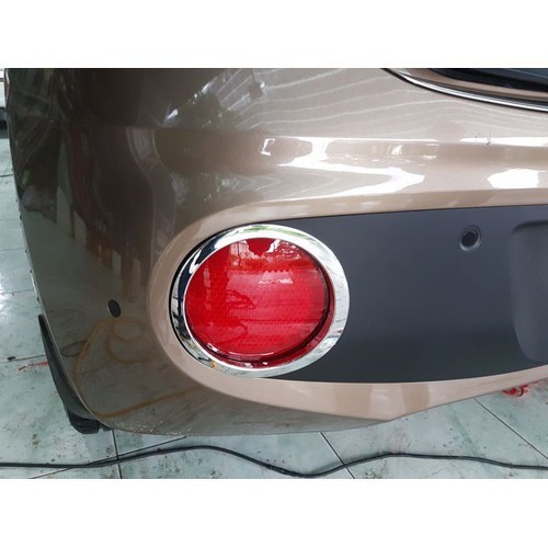 Ốp Viền Đèn Gầm trước, sau xe Hyundai i10 hatchback 2017 - 2021, mạ crom cao cấp