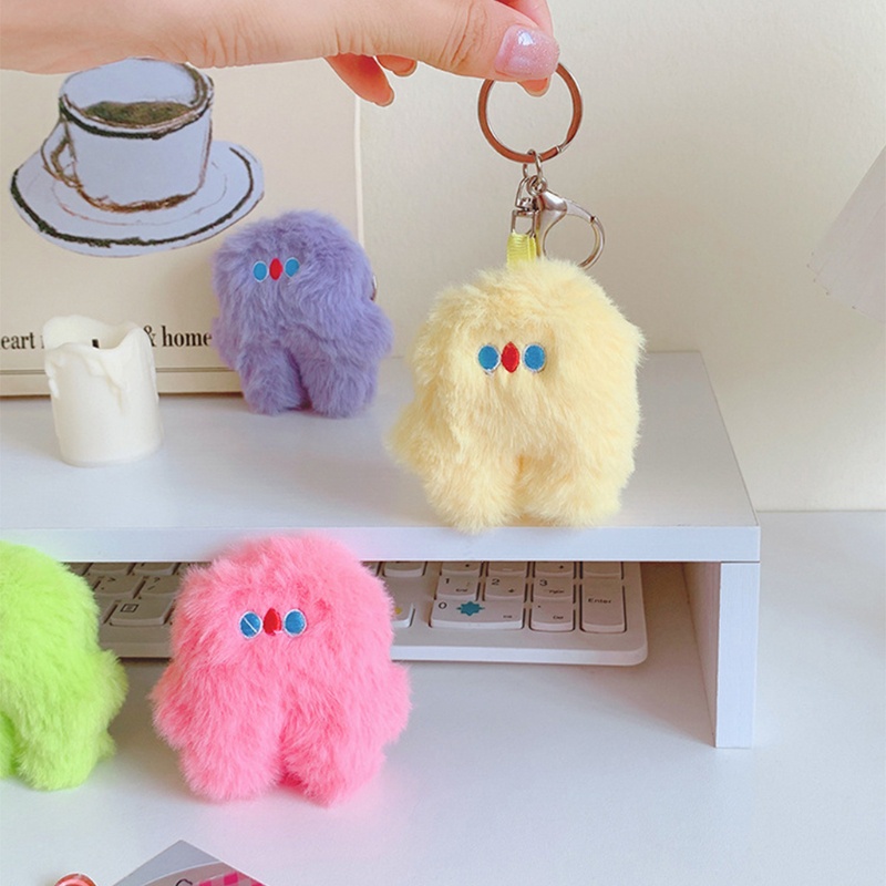 Móc Khóa Búp Bê Nhồi Bông Dễ Thương Dùng Để Trang Trí