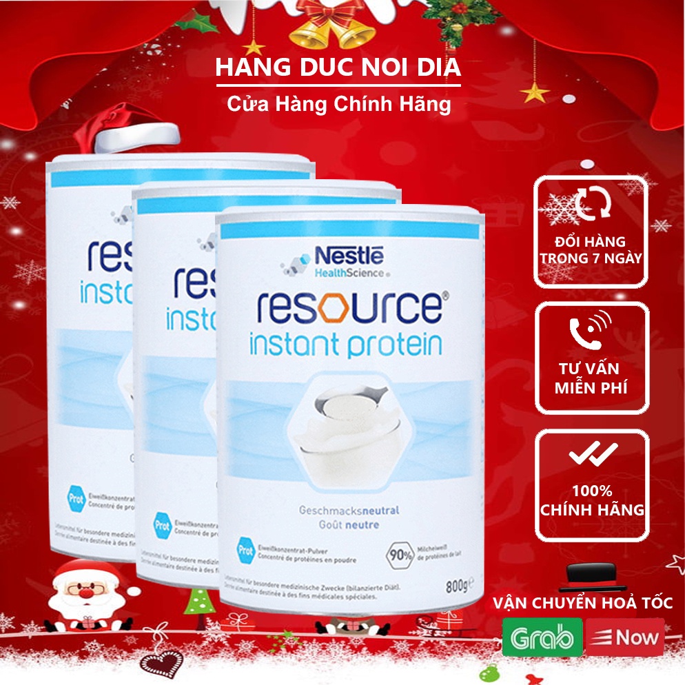 Sữa tiểu đường Đức NESTLE RESOURCE INSTANT PROTEIN 800g| cho người tiểu đường ăn kiêng