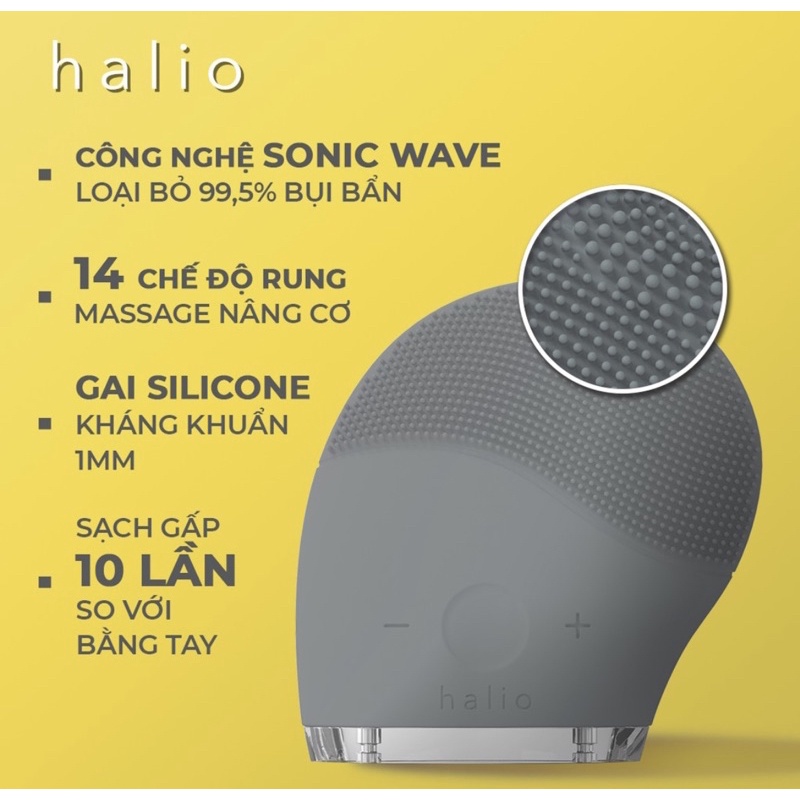 Máy rửa mặt Halio