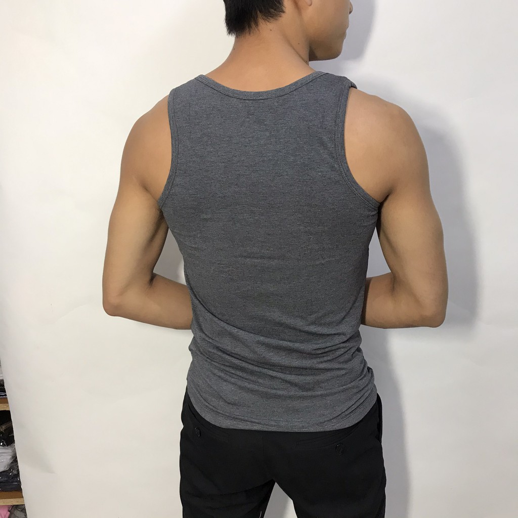 Áo ba lỗ nam KING dáng body tập gym (U05)