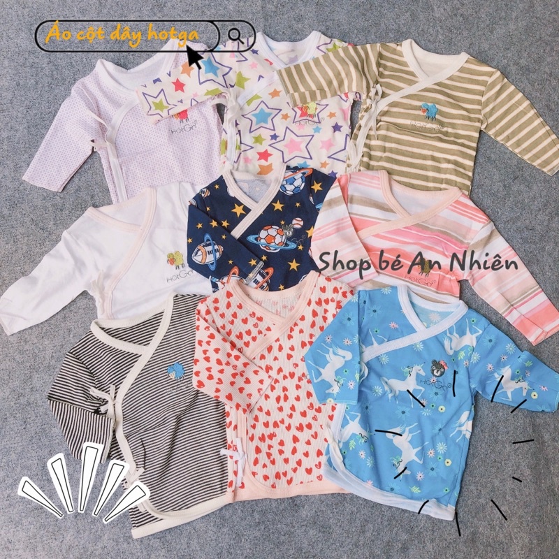 Áo cột dây hotga tay ngắn size 2.5-5kg