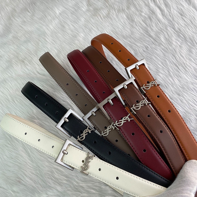 Ysl Thắt Lưng! Thắt Lưng Unisex Dùng Làm Quà Tặng Sinh Nhật Mới