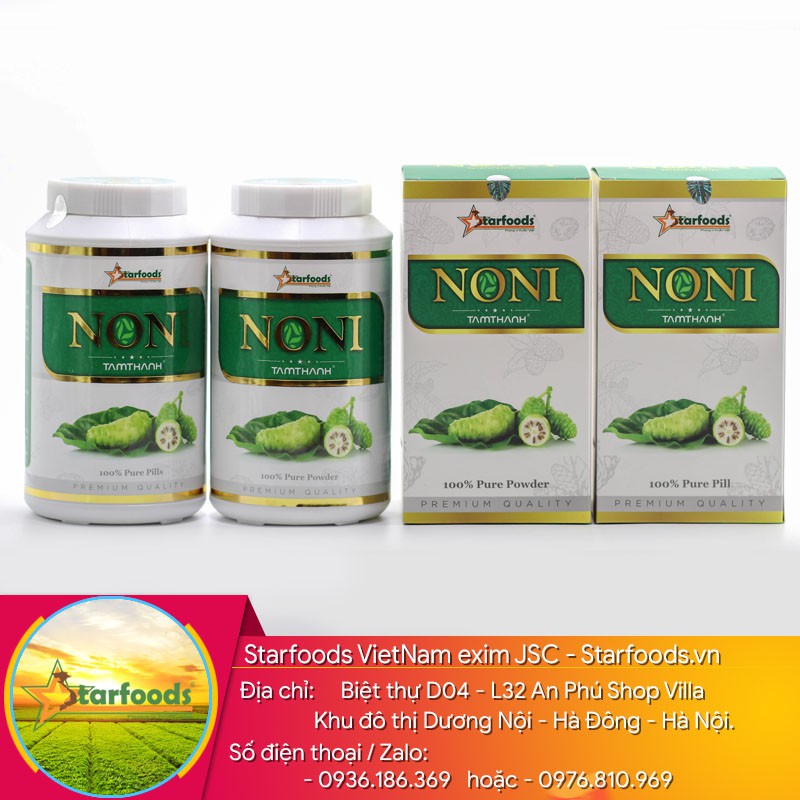 Bột trái nhàu khô nhà làm - Noni Tâm Thành - hộp nhựa 400g | BigBuy360 - bigbuy360.vn