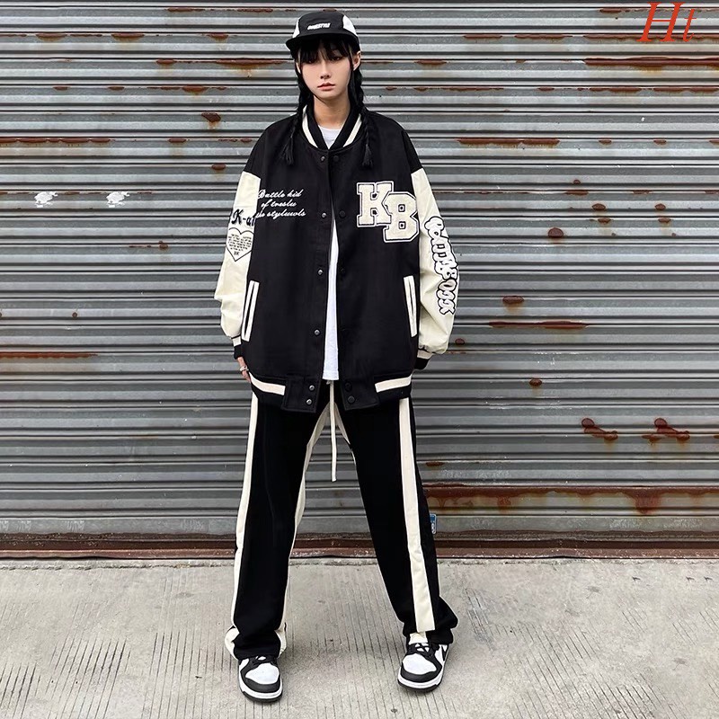 Áo Bomber nỉ KB Chất liệu: nỉ cotton,  màu: đen, nâu, xanh bích Form mặc thoái mái