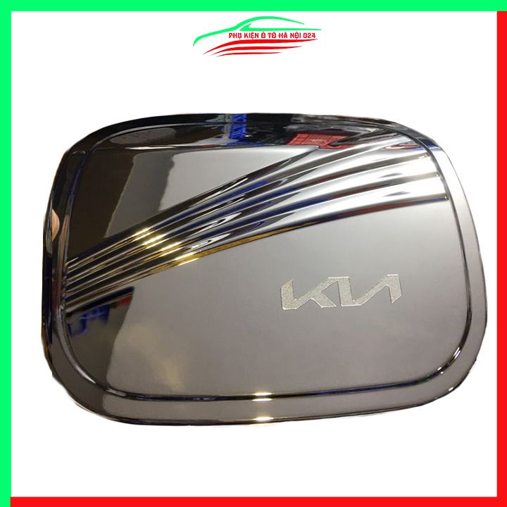Ốp nắp bình xăng Kia K3 2021-2023 mạ crom bảo vệ chống trầy trang trí ô tô