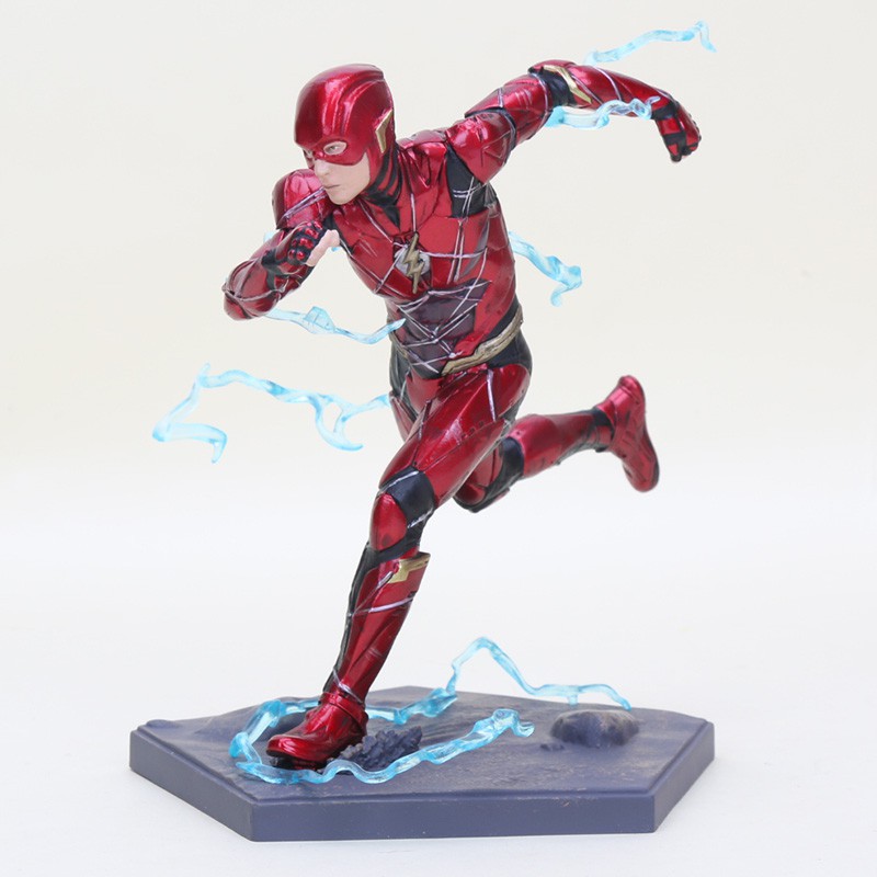 Mô hình Justice League flash ARTFX 17cm bằng nhựa 1/10 đẹp mắt