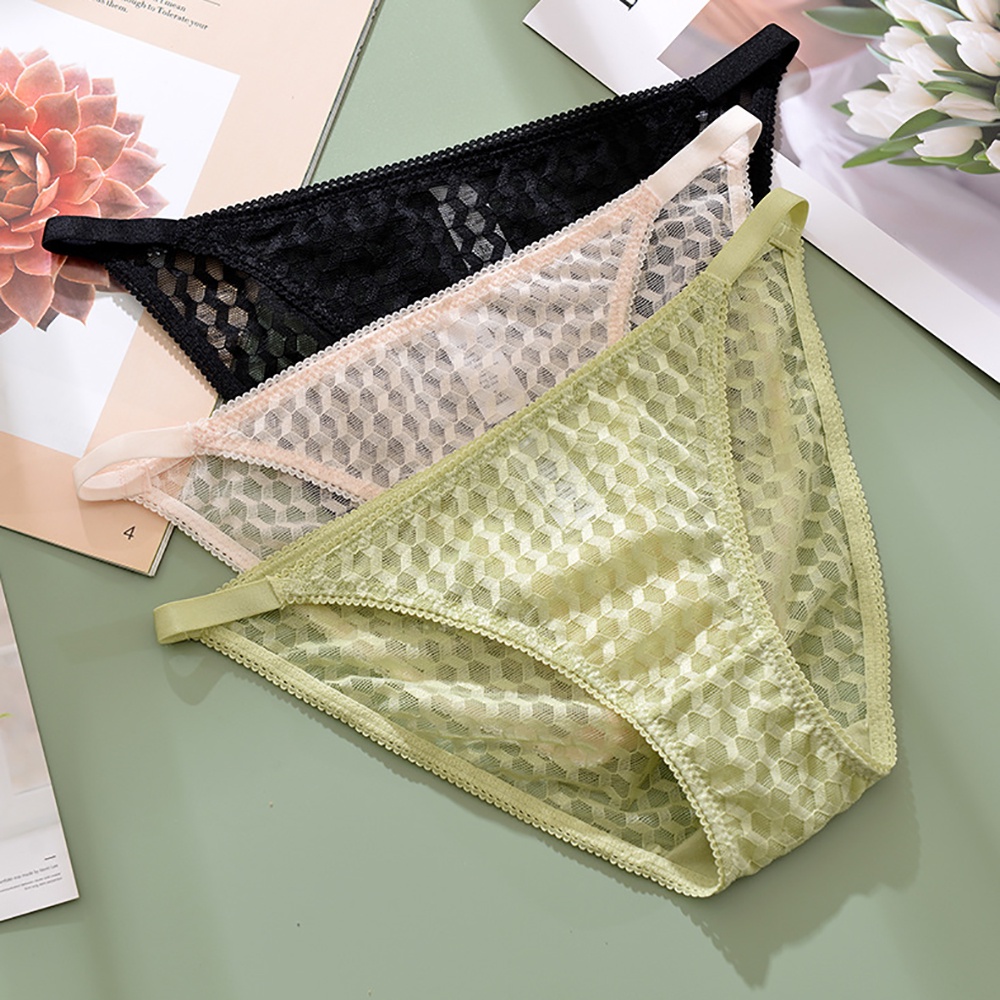 Quần Lót Ren Mềm Mại Lưng Thấp Thoáng Khí Nhiều Màu Sắc Cho Nữ | BigBuy360 - bigbuy360.vn