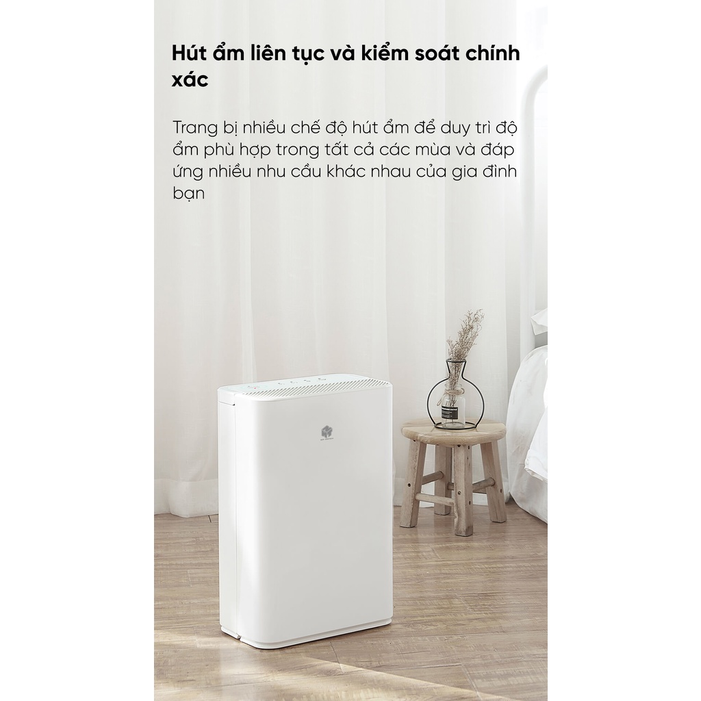 Máy hút ẩm thông minh NEW WIDETECH 12L - WDH312ENW1