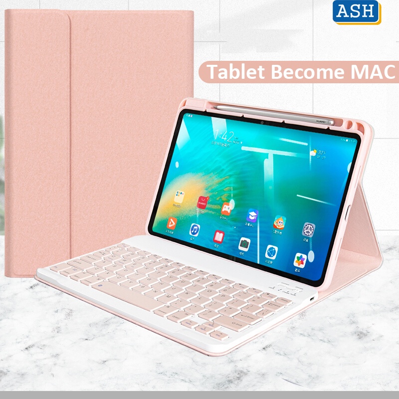 Bao Da Máy Tính Bảng Kèm Bàn Phím Bluetooth Không Dây Cho Xiaomi Pad 5 Pro 5g 10.1 Inch Mipad 5 Ốp