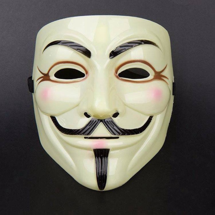 Mặt Nạ Mạ Bạc Vàng Hacker deli Bvăn