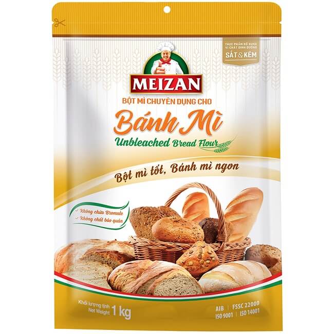 Bột bánh mì Meizan gói 1kg