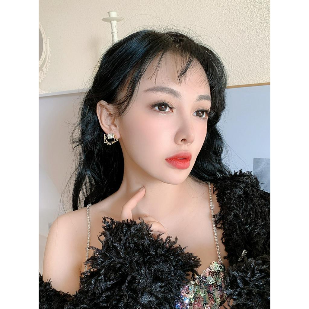 Bông tai đính đá thời trang cho nữ