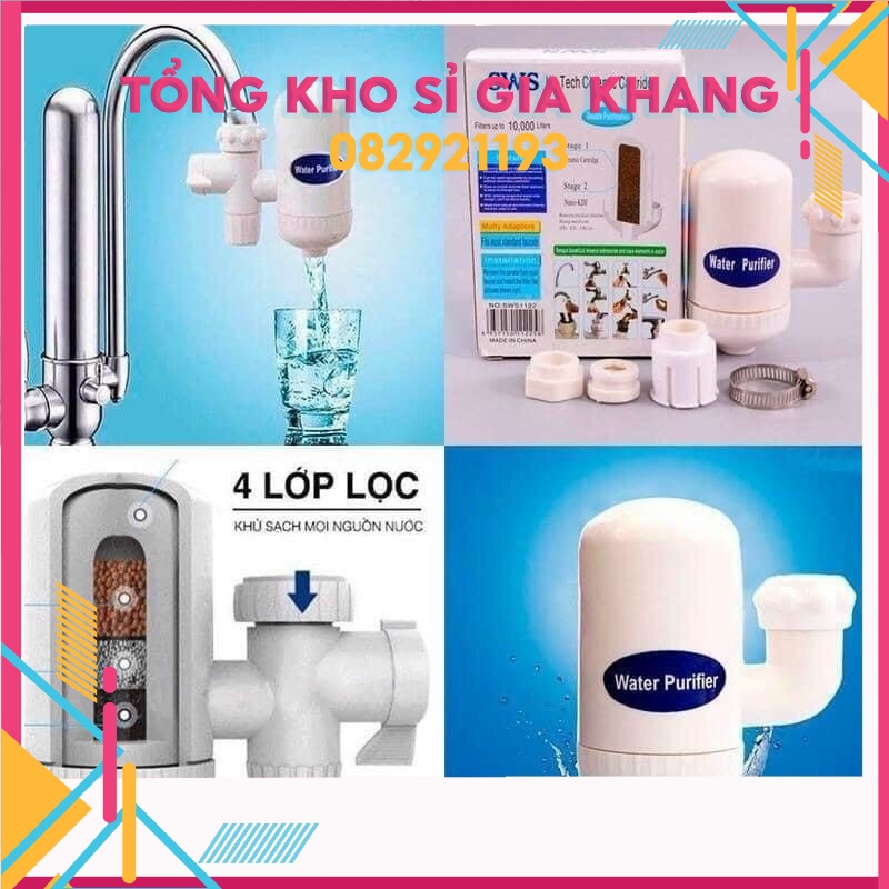 sp518 Bộ Lọc Zoosen cao cấp lọc nước trực tiếp tại vòi