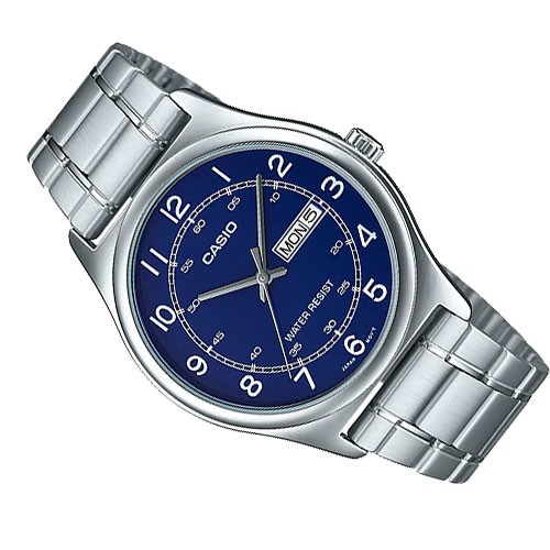 Đồng hồ nam CASIO chính hãng MTP-V006, dây kim loại