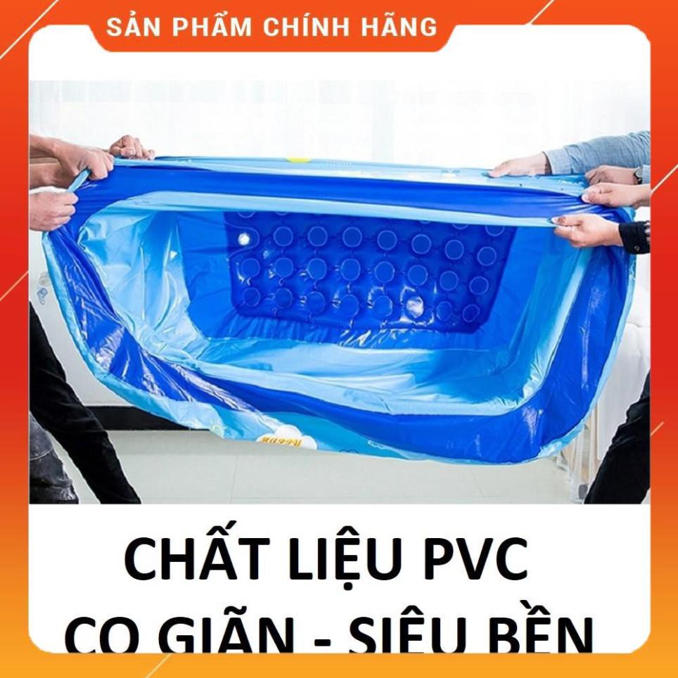 [HÀNG SIÊU TỐT] Bể Bơi Phao Cho Bé - 2 Tầng – 1m2 – Có Đáy Chống Trượt