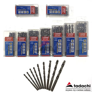 Mũi khoan thép, Inox HSS-Cobalt 5% 5.0-10.0mm CFCooper (01 mũi) | DCSG