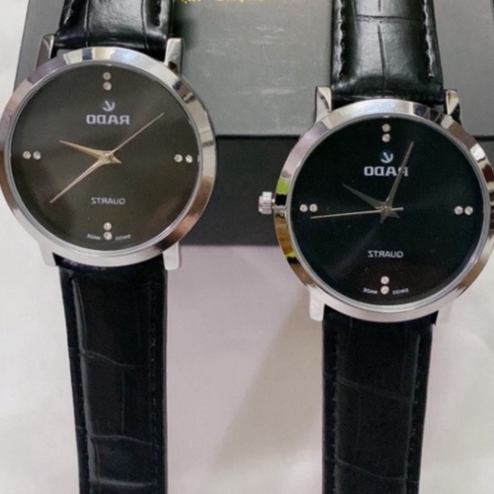 Đồng hồ nam nữ RADOO dây da hàng loại 1, đồng hồ cặp đôi món quà ý nghĩa [ Bảo hành 12 tháng lỗi 1 đổi 1 ] | BigBuy360 - bigbuy360.vn