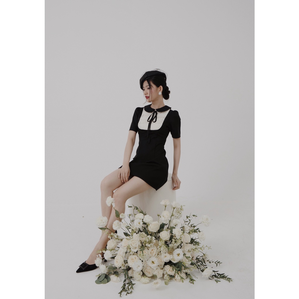 Váy cổ nơ Laven Dress by Joie des Roses dịu dàng thanh lịch