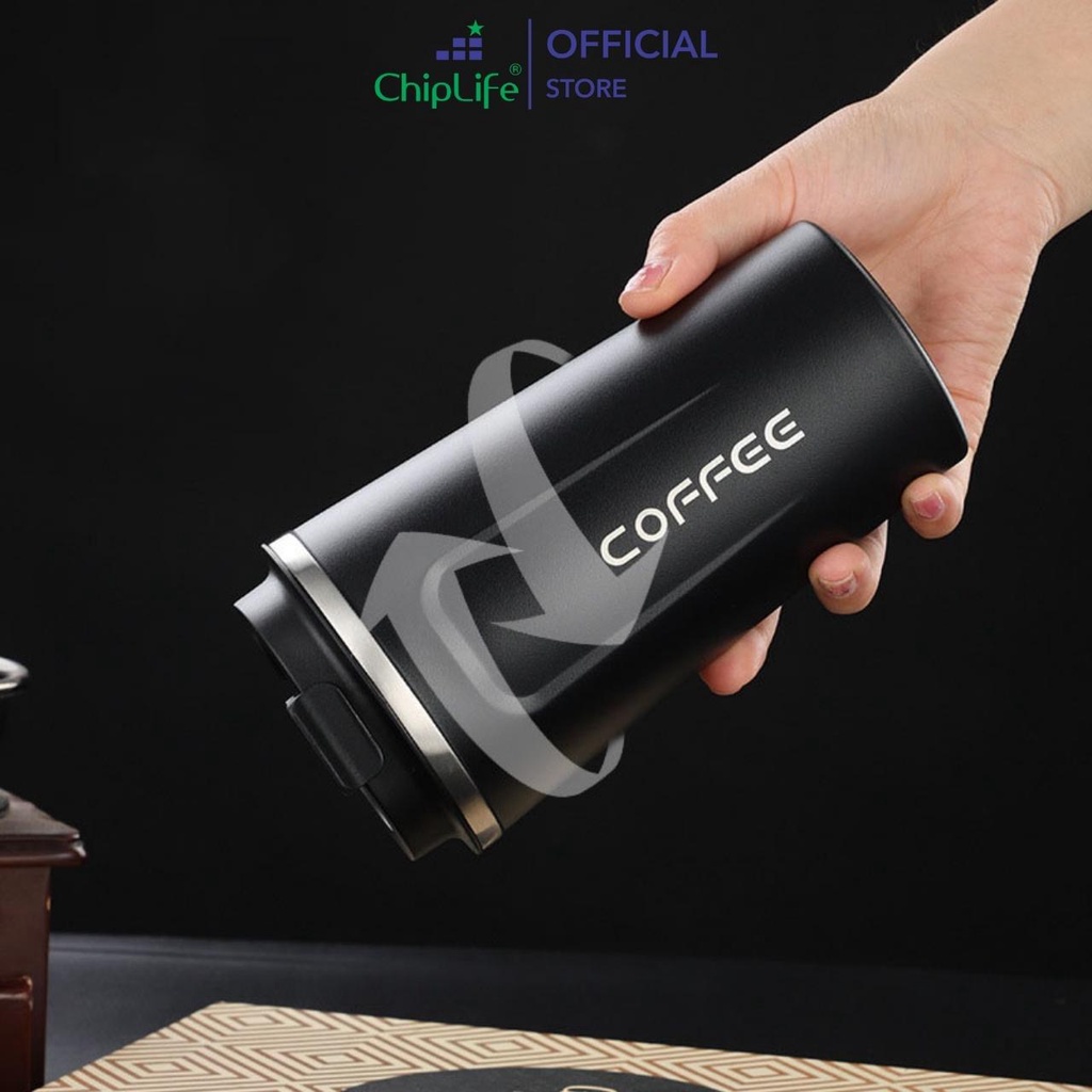 Cốc giữ nhiệt, Ly giữ nhiệt CoffeeHolic ChipLife khắc tên theo yêu cầu 380ml - 510ml LD020