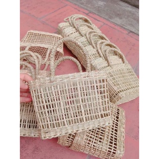 Giỏ cói túi cói siêu xinh
