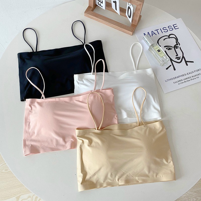 Áo 2 dây nữ quây ngang su đúc mềm mịn - áo bra nữ - áo croptop [Br06] | BigBuy360 - bigbuy360.vn