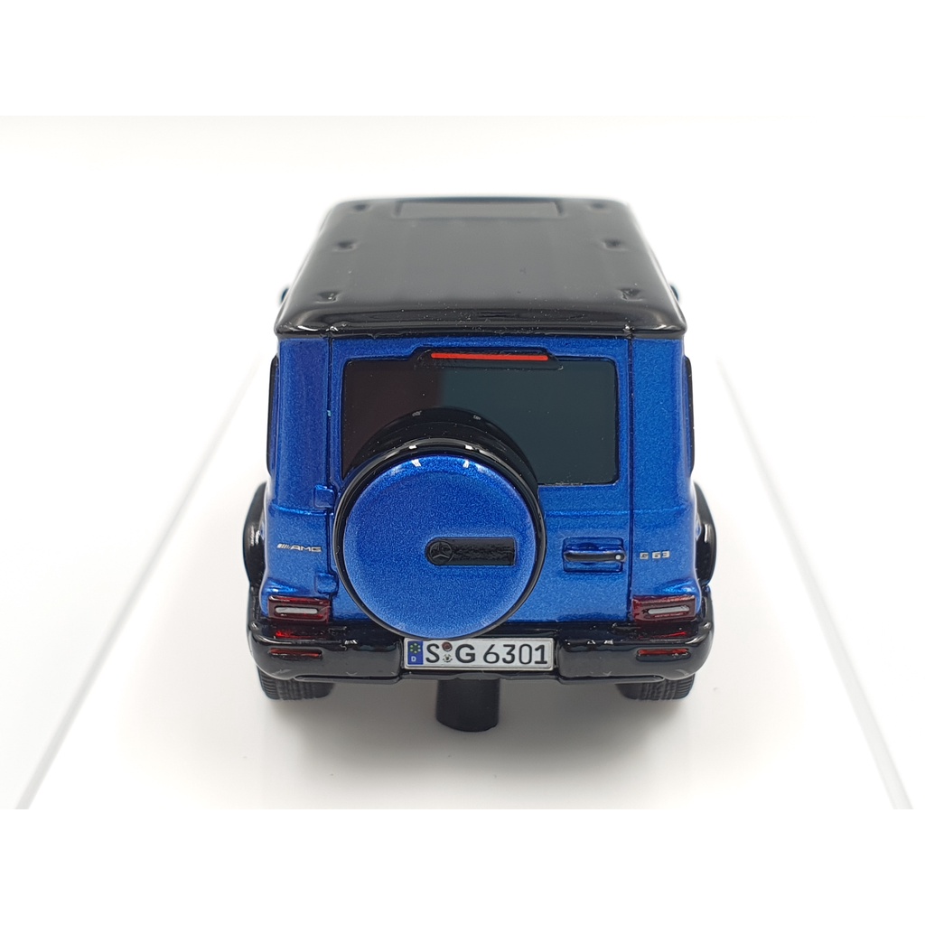 Xe Mô Hình Mercedes-AMG G63 2019 Tỉ lệ 1:64 Hãng sản xuất Motor Helix ( Xanh Dương )