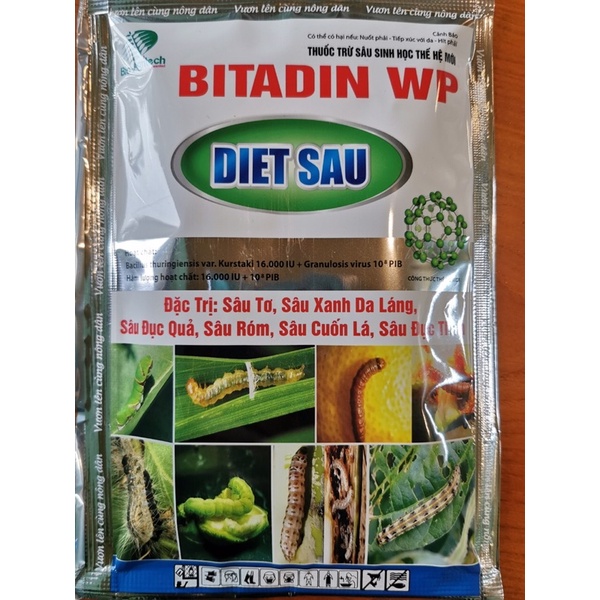 Bitadin WP 100gr - Sản phẩm phục vụ nông nghiệp hữu cơ