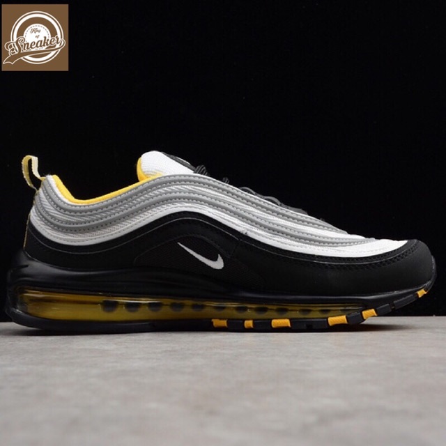 NEW- | Bán Chạy | Giầy thể thao AIR MAX 97 black white đen trắng dạo phố nam, nữ cực chất KHO Xịn Nhẩt 2021 $ ˇ * ₐ . "