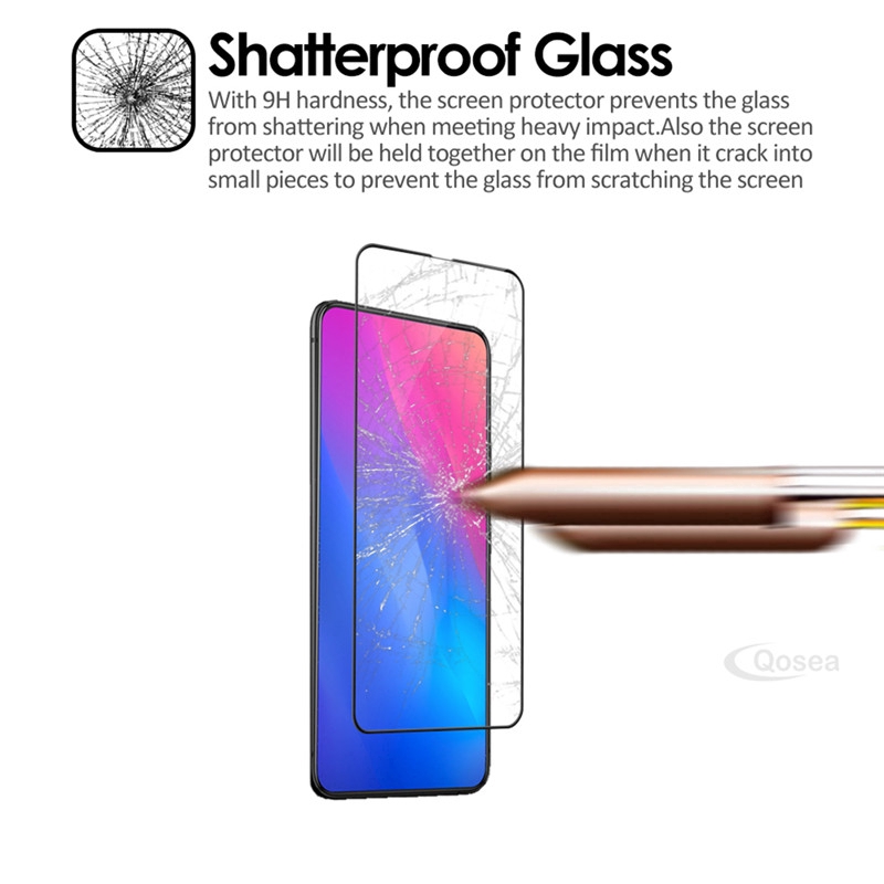 Vivo V11 Tempered Glass 9H Full Coverage Screen Protector For Vivo V11 V15 V17 S1 Pro V11i Y12 Y50 Y17 Y30 Y15 Y11 Y19 Tempered Film