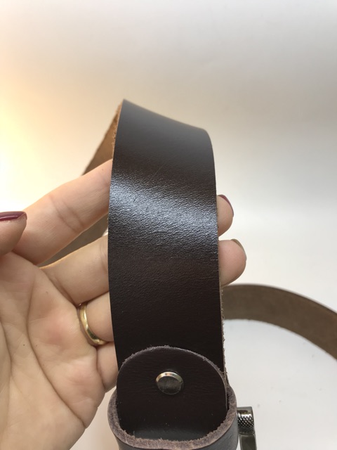 Thắt lưng nam da thật khoá kim