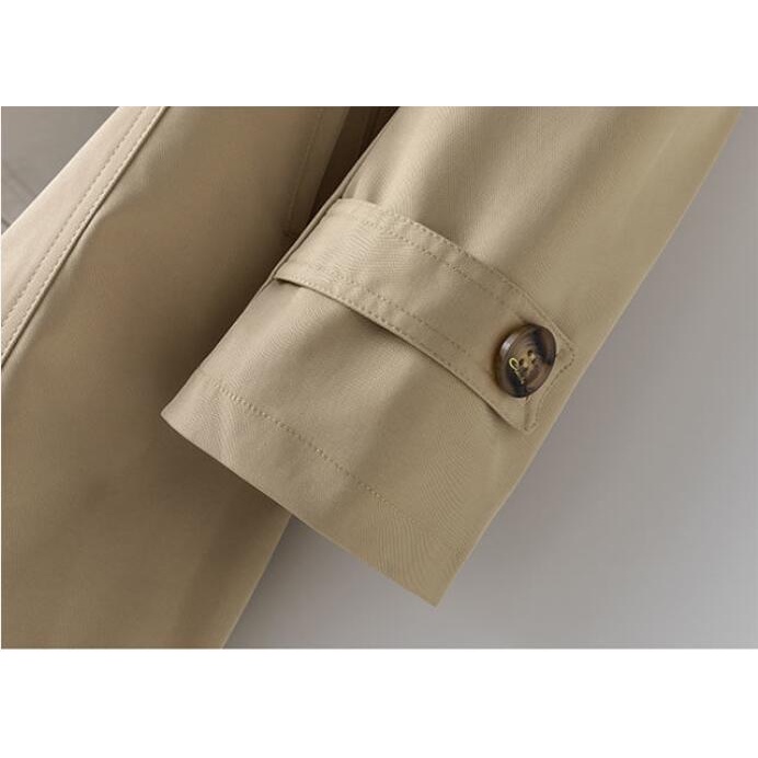 Áo Khoác Dáng Dài Phong Cách Hàn Quốc Mới Mẻ Thời Trang Dành Cho Nữ