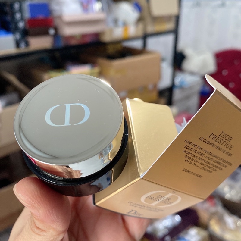 Phấn nước Dior Prestige Le Cushion Teint De Rose Mini 4g - Chuẩn chính hãng công ty LG Hàn Quốc