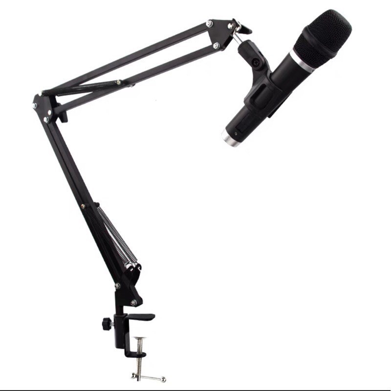 Chân Kẹp mic Thu Âm -Giá Đỡ Mic Livestream - Kẹp Bàn Treo Mic đa năng