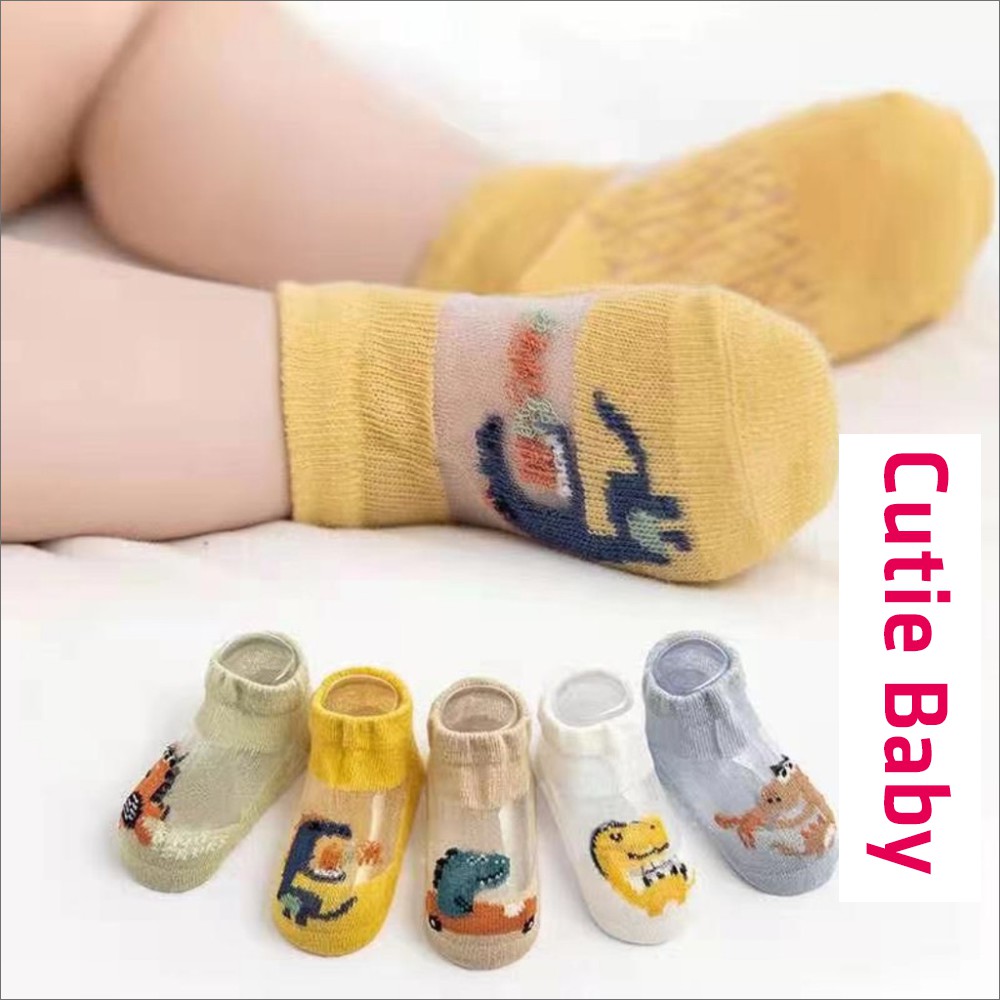 Set 5 tất vớ chân cho bé sơ sinh, bé trai, bé gái - Tất lưới cho bé từ 6 tháng đến 3 tuổi - Tất em bé CutieBaby