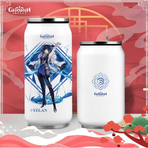 Bình nước giữ nhiệt Genshin Impact 500ml